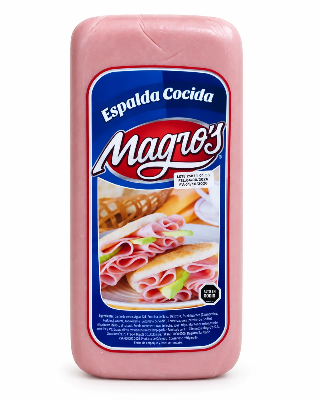JAMON DE ESPALDA COCIDA MAGRO'S