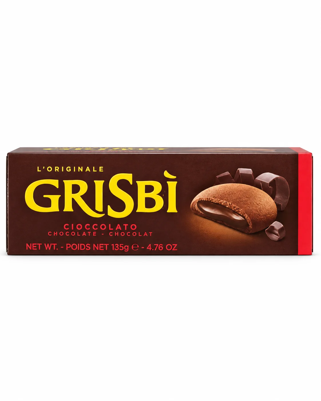 GALLETAS GRISBÌ CIOCCOLATO (135 GR)