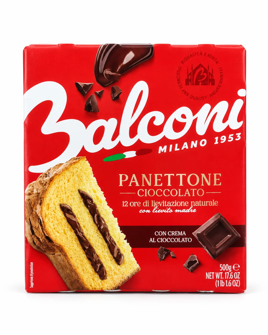 PANETTONE BALCONI CIOCCOLATO (500 GR)