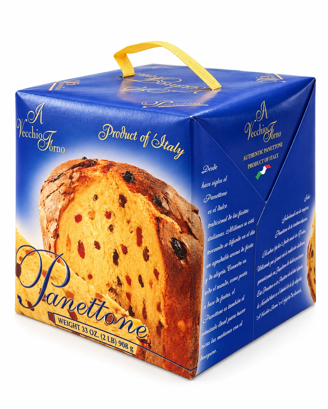 PANETTON VECCHIO AL FORNO TRADICIONAL 908 GR