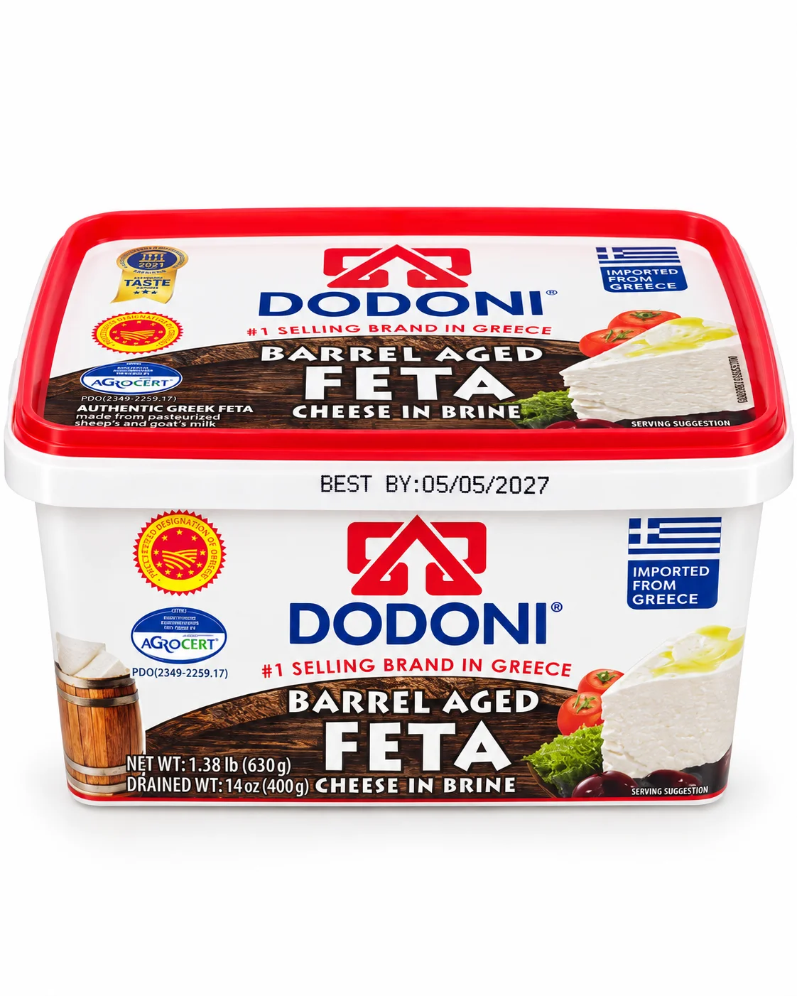 QUESO FETA DODONI (630 GR)