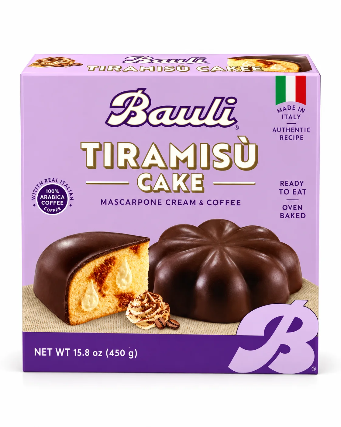 TIRAMISU CAKE BAULI (450 GR)
